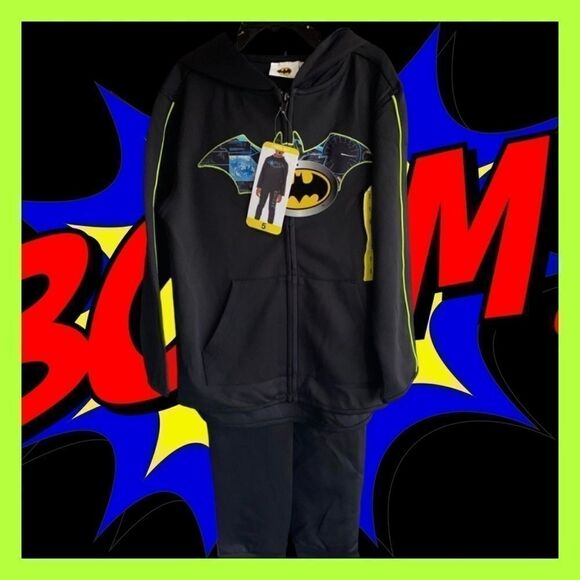 BATMAN 2 pc active wear set - Picture 1 of 6